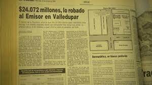 Robo al Banco de la Republica de Valledupar