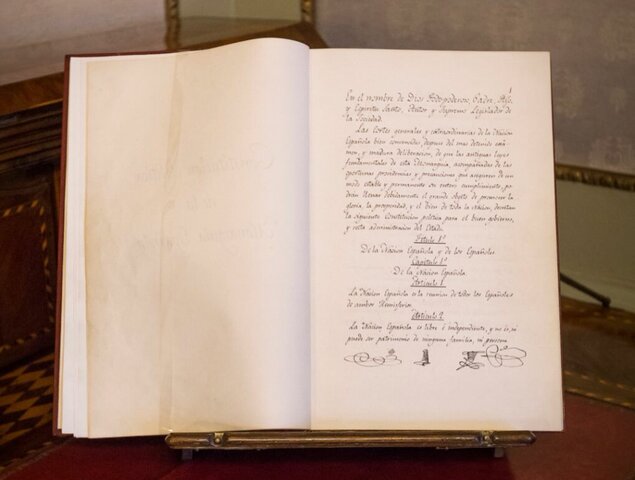 La primera Constitució Espanyola