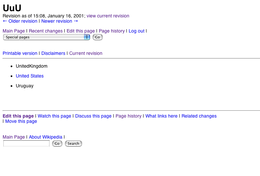 Se produce la primera edición de datos en Wikipedia