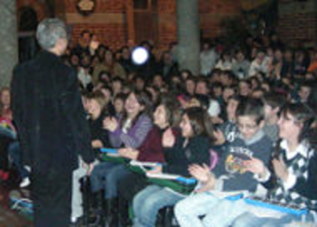 edoardo inizia la scuola media a trento