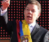 Posesión de Juan Manuel Santos Presidente de la Republica