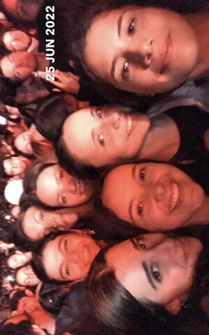 Mi primer concierto con amigas