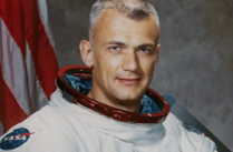 First man to take an untethered space walk