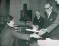 Primeros egresados de la Carrera de Computador Científico.