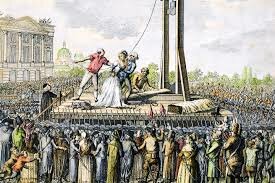 Ludvig.16 og Antoinette blir henrettet