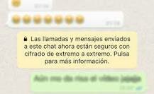 Mensajes cifrados en Whatsapp