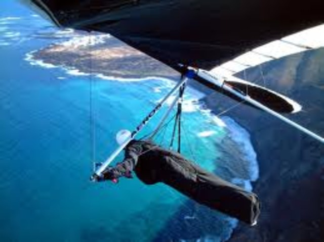 Controlled Hang Glider Flights