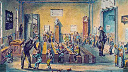 La escuela de Lancaster: enseñando mutuamente