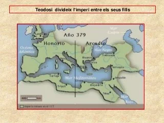 Teodosi divideix L’Imperi en dos