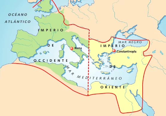 Divisió de l'imperi de Teodosi