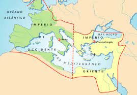 La divisió del imperi de Teodosi