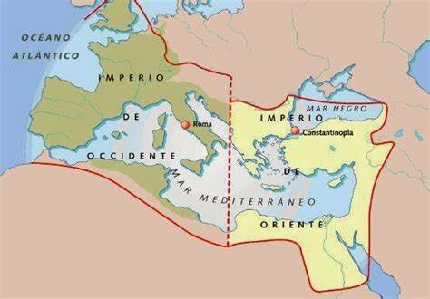 Teodosi divideix L'Imperi en dos