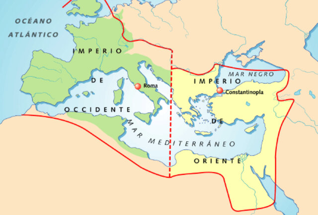 La divisió de Teodosi