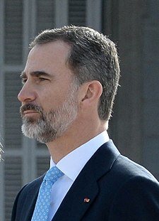 Felipe Vl nou rei d'Espanya