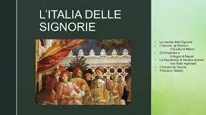 nascita signorie
