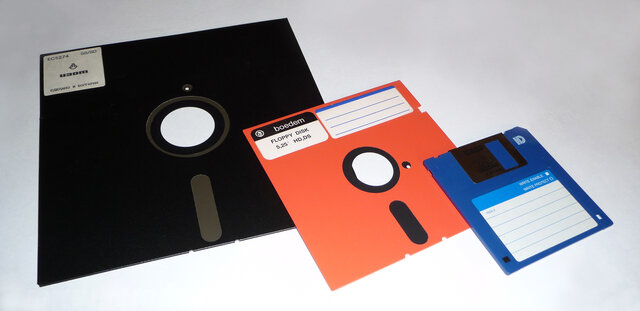 Floppy discs