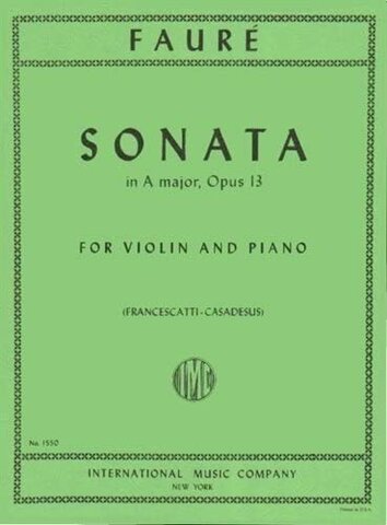First Violin Sonata