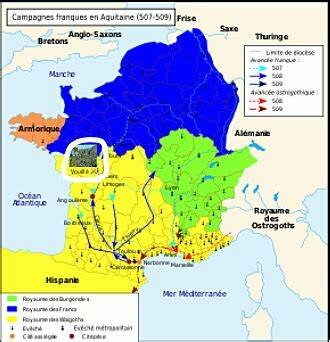 DERROTA DE LOS VISIGODOS EN VOUILLÉ