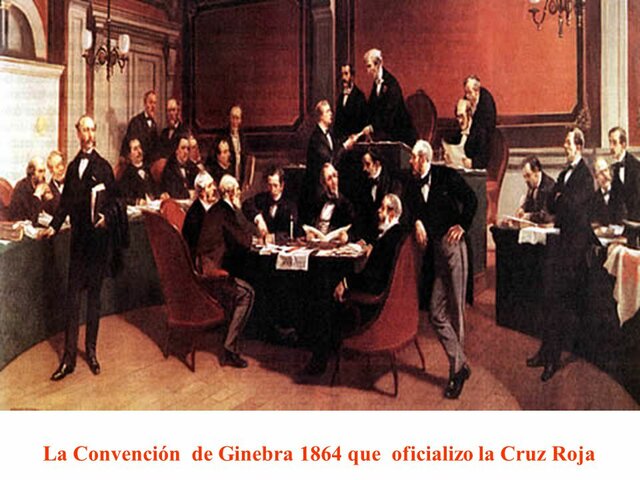 La primera convención de Ginebra