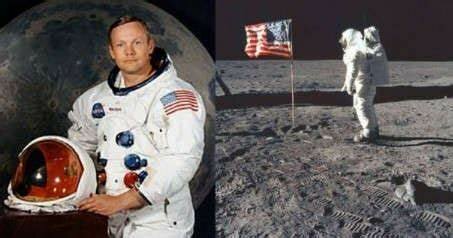 El hombre pisa la Luna