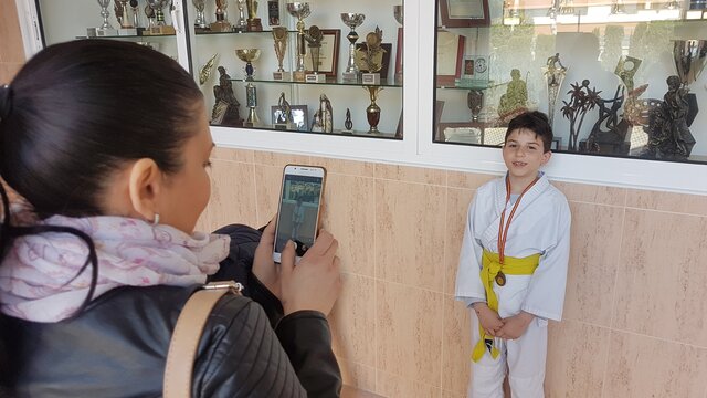 La meua primera activitat extraescolar. " JUDO "