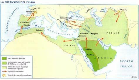 Llegada de los musulmanes