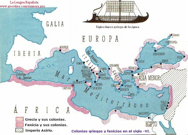 Colonizaciones Fenicias