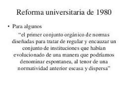 Reforma universitaria