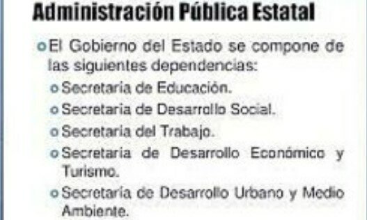Administración Pública Estatal