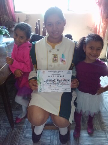 Ganó un concurso de matemáticas