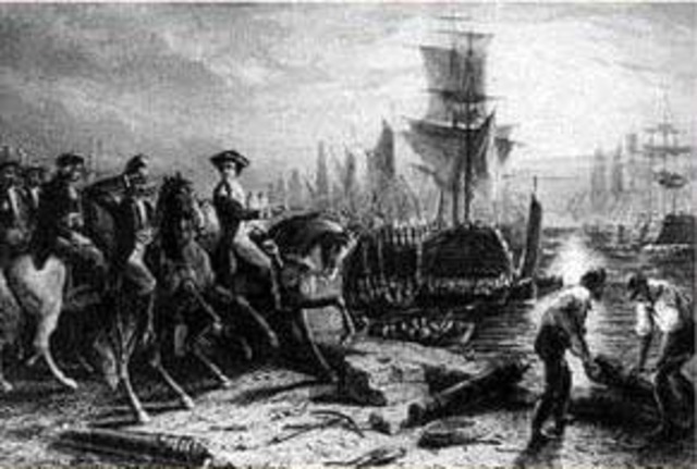 British Soldiers abandon Boston