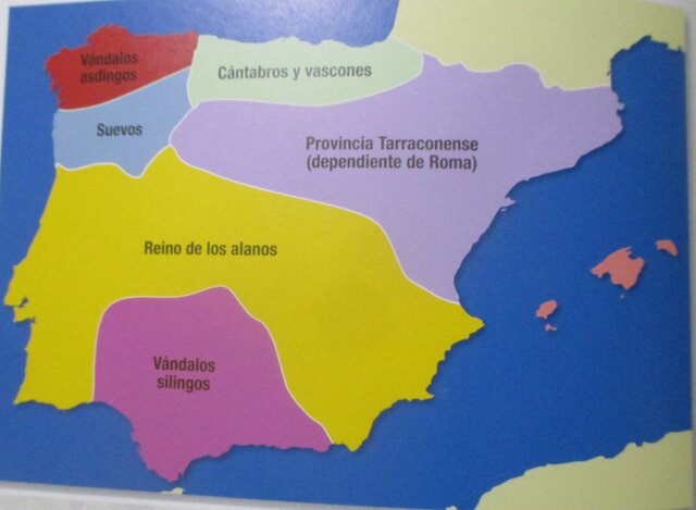 Invasión de Suevos, Alanos y Vándalos