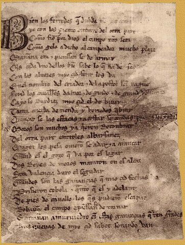 Poema del mio Cid (manuscrito de Per Abbat)
