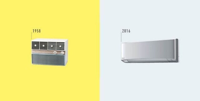 historia del aire acondicionado