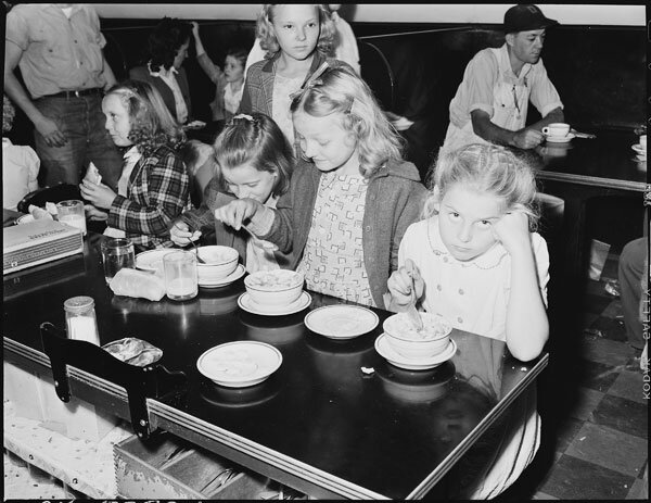 First School Lunch Program was Created