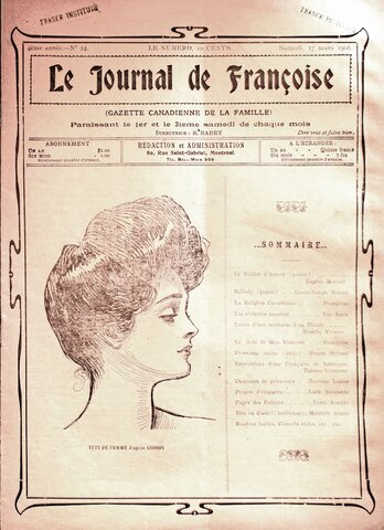 Publication de la première édition du Journal de Françoise