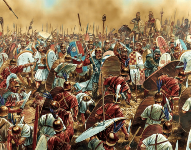 Derrota de Aníbal en África