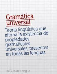 Gramática Especulativa y Teoría de la Gramática Universal