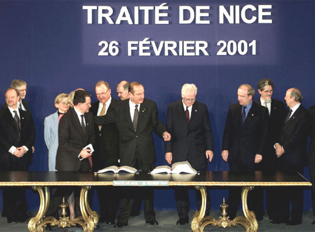 Firma del Tratado de Niza