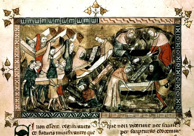 The Black Death Enters Europe