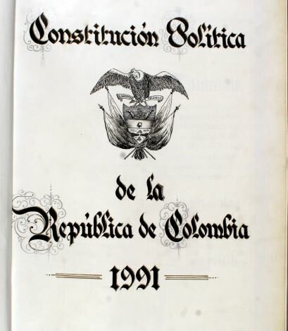 PROCLAMACIÓN DE CONSTITUCIÓN POLÍTICA DE COLOMBIA DE 1991