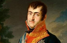 Carlos IV abdica en Fernando VII.