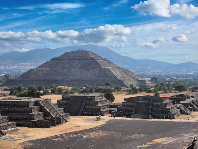 Teotihuacán en Mesoamérica.