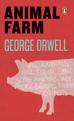 In George Orwell's fable animal farm a ruthless pig, Napoleon, controls the farmyard using the techniques of Stalin.