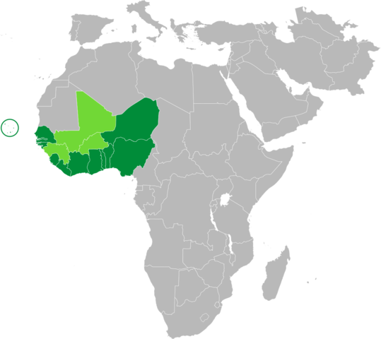 Comunidad Económica de Estados de África Occidental (ECOWAS/CEDEAO).