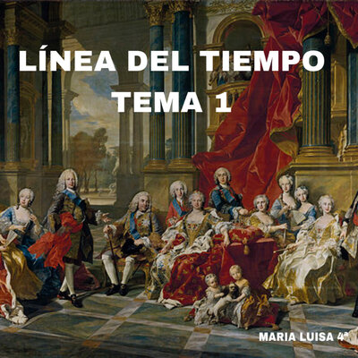 Timeline: línea del tiempo tema 1