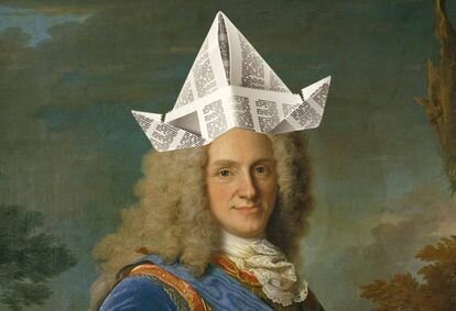 Felipe V en durante su reinado.