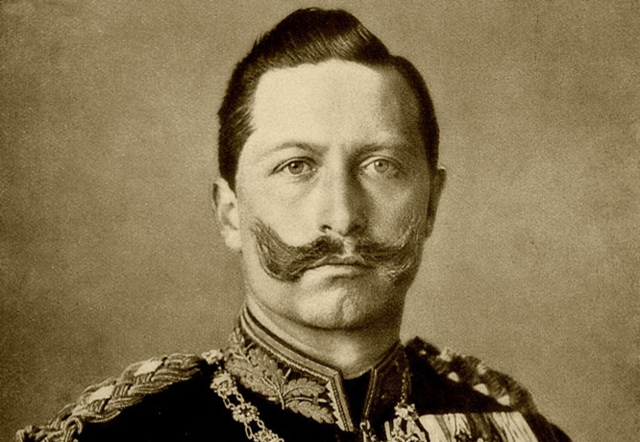 El Kaiser Wilhelm II abdica y se va al exilio