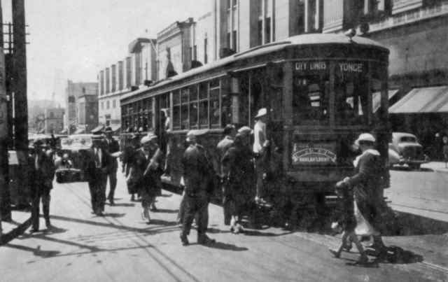 The advent of the streetcar