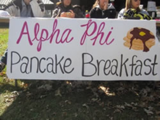 Alpha Phi Pancake Breakfast